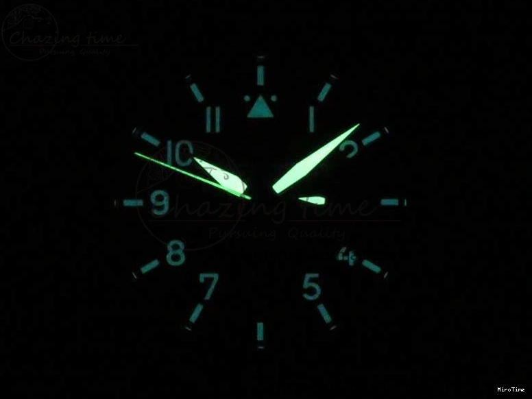 MIROTIME 0331 Big Pilot IW510301 Satin-Polished RG YLF Best Edition Black Dial On Leather Strap A Flexible 7222